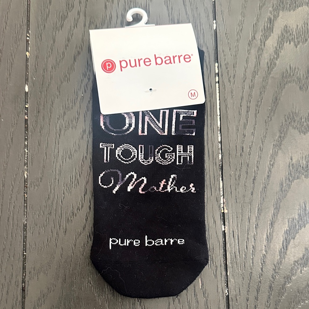Pure Barre Casual Black Socks